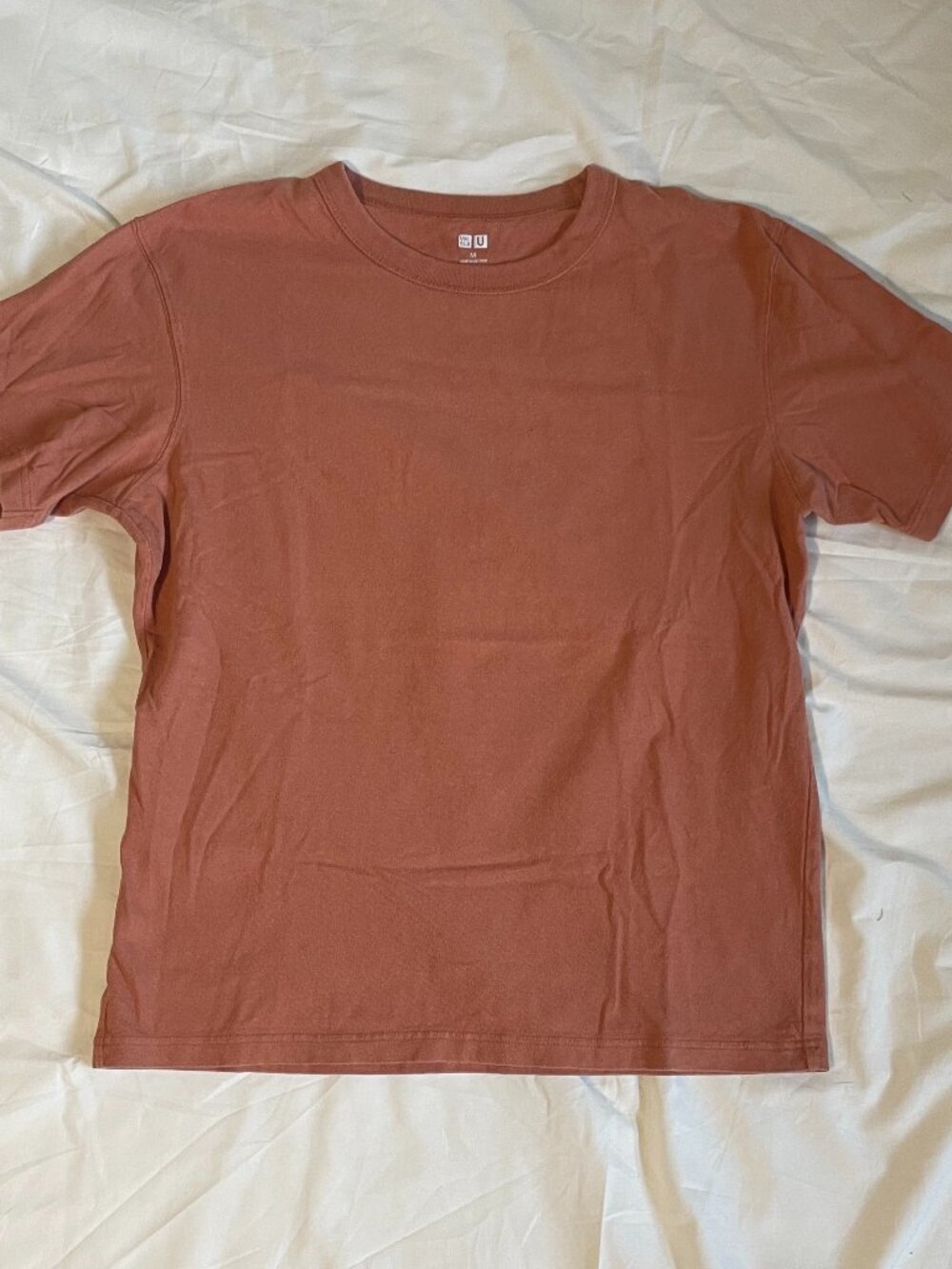 Uniqlo U Burnt Orange Cotton T-Shirt Men’s Medium